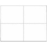 Docuprint Forms & Signs 4 OUTDOOR W-55425 Outdoor Sign, White Background, 6 mil Thick Dimensions